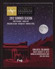 2012 Colorado Shakespeare Festival Program